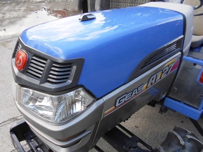 トラクター  AT27　新品ハンマーナイフモアMK165付   写真５